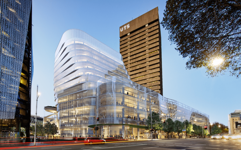 Topping Out at UTS - Richard Crookes Constructions